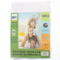 Protège matelas éponge imperméable 90x190cm